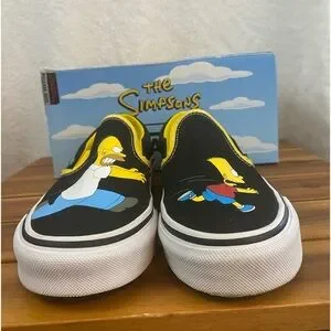 Vans - Off the Wall - Simpsons Slip-ons - M 4/W 5.5 Vans | Shoes | Vans Off The Wall Simpsons Slipons M 4w 55  main image 4